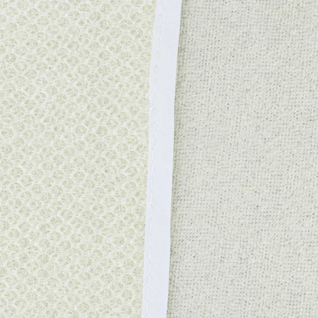 Two sided exfoliating cloth