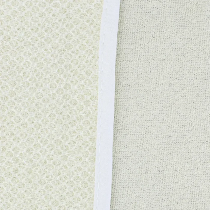 Two sided exfoliating cloth