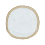 Cotton face cloth light brown