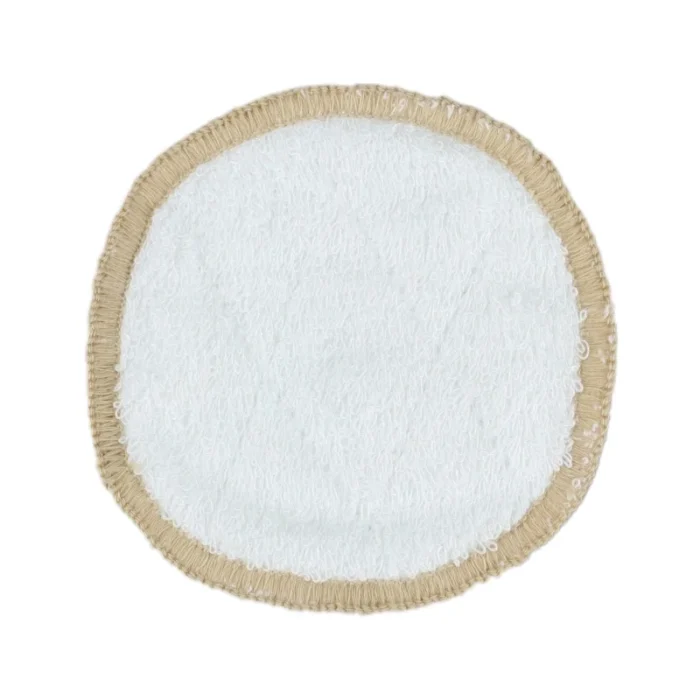 Cotton face cloth light brown