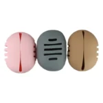 Silicone soap pouch for travel