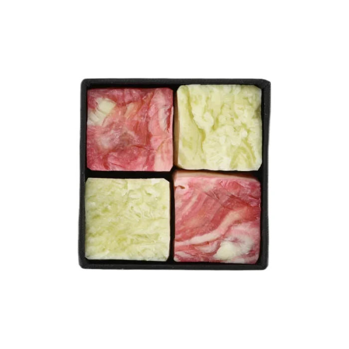 Κουτί δώρου με 4 σαπούνια σε κύβους, Seamuse - Image 4