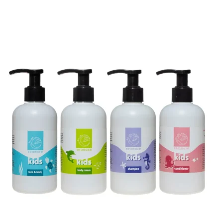 4 products from the Seamuse kids line