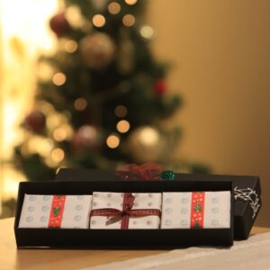 xmas set with 3 soaps